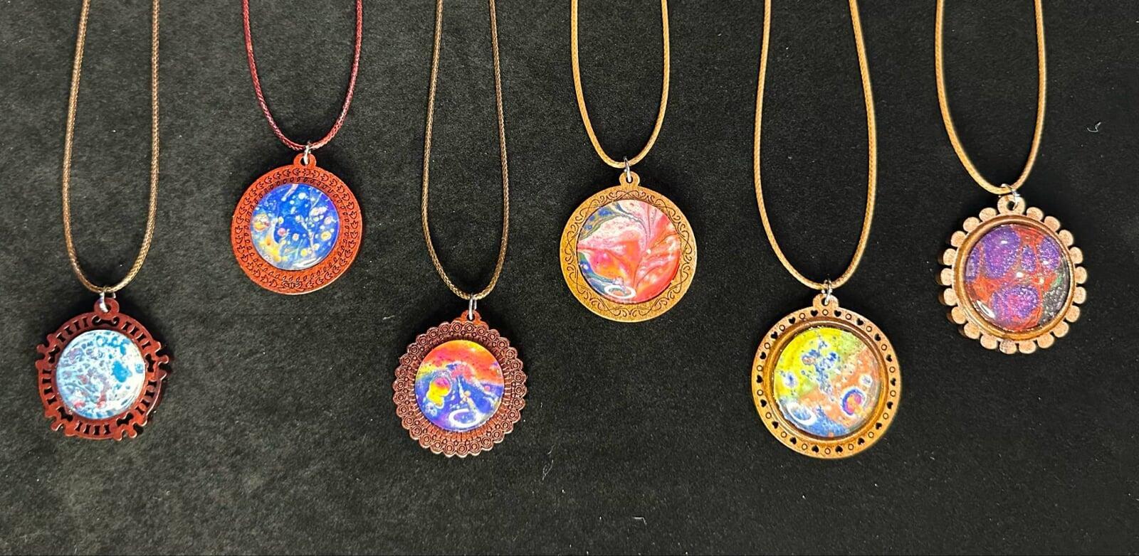 Double Side Pendants